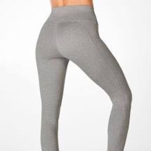 Gray fabletics leggings